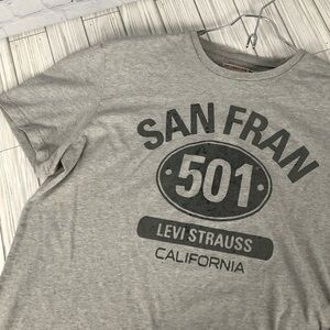 Levi’s 501 Branded Tshirt